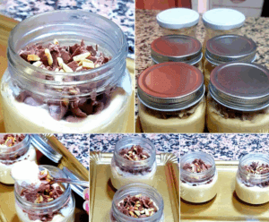 Postre de turrón con thermomix