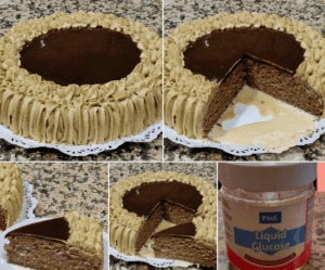 Tarta 3 Leches de Café y Glaseado Espejo con Thermomix