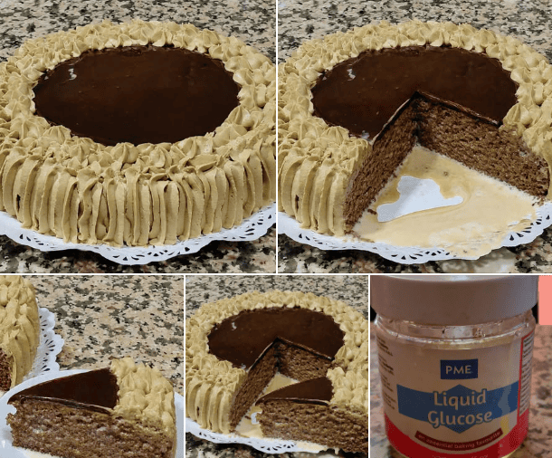 Tarta 3 Leches de Café y Glaseado Espejo con Thermomix