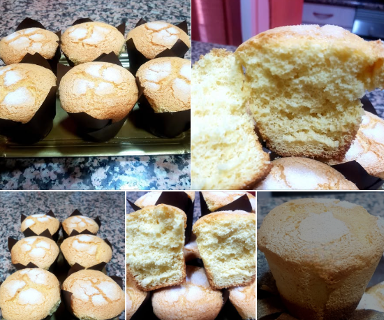 Bizcochonas con thermomix