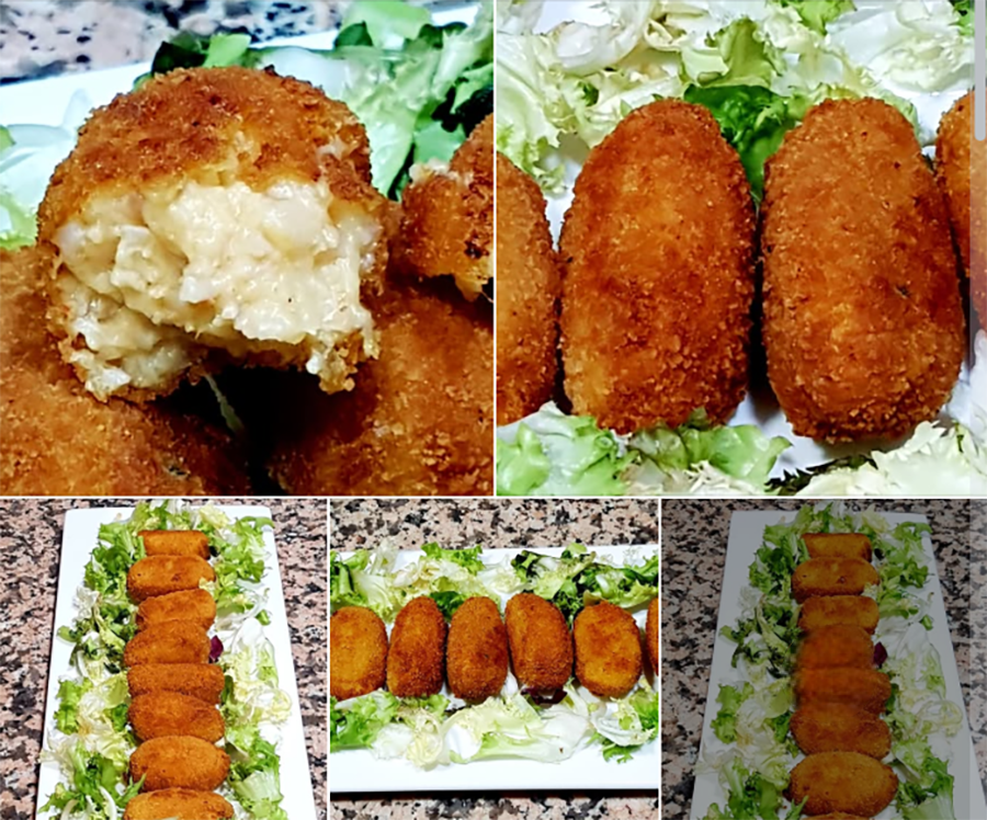 croquetas de barbacoa con thermomix