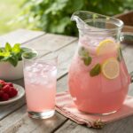 Limonada rosa con Thermomix