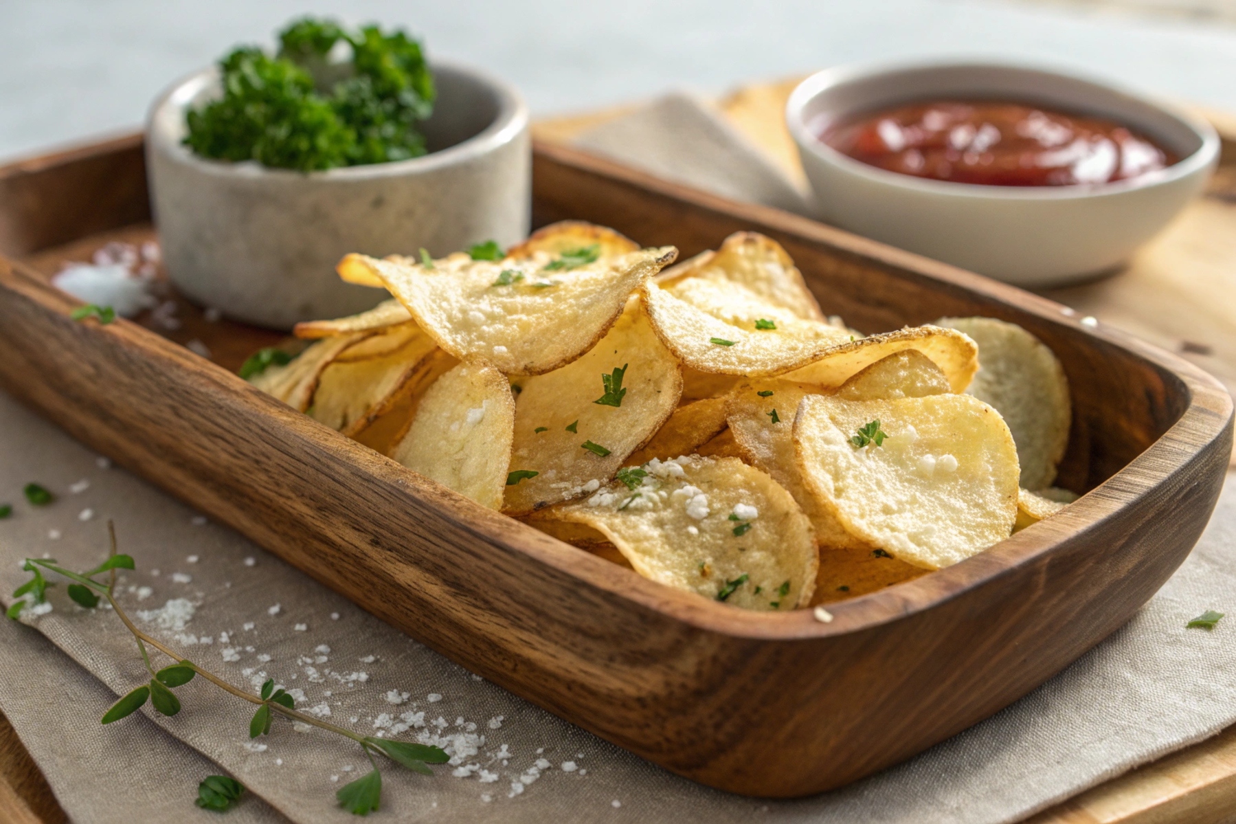 Cómo hacer las patatas estilo chips más crujientes del mundo en freidora de aire