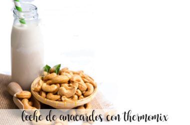 leche de anacardos con thermomix