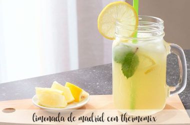 Limonada de Madrid con thermomix