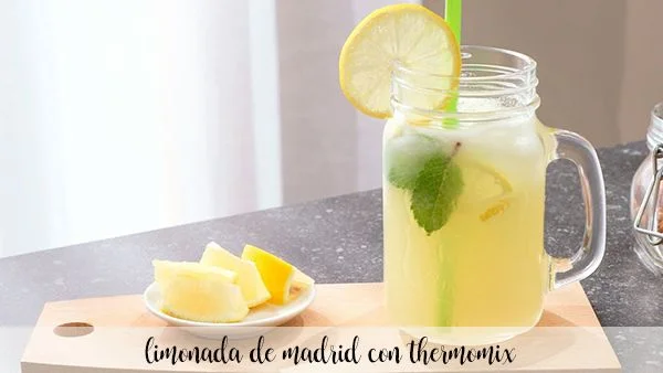 Limonada de Madrid con thermomix