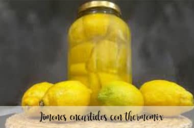 Limones encurtidos con thermomix