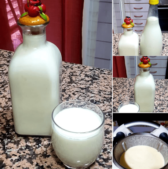 YOGUR LÍQUIDO DE PIÑA Y COCO con thermomix
