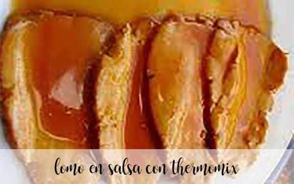 Lomo en salsa con thermomix