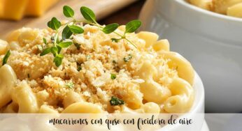 Macarrones con queso con freidora de aire – air fryer