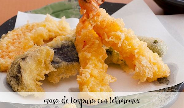 masa de tempura con thermomix