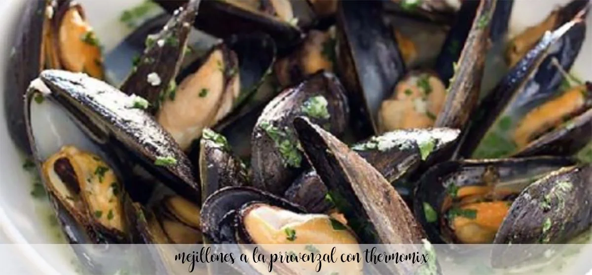 Mejillones a la provenzal con Thermomix