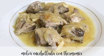 Melva encebollada con thermomix