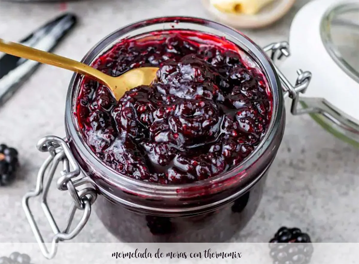 Mermelada de Moras con Thermomix