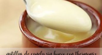 Natillas de canela sin huevo con thermomix