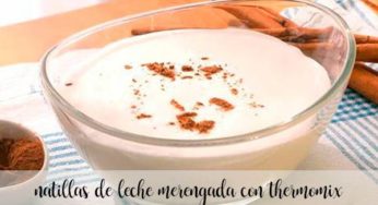 Natillas de leche merengada con thermomix