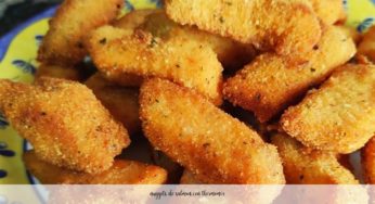 Nuggets de salmón con Thermomix