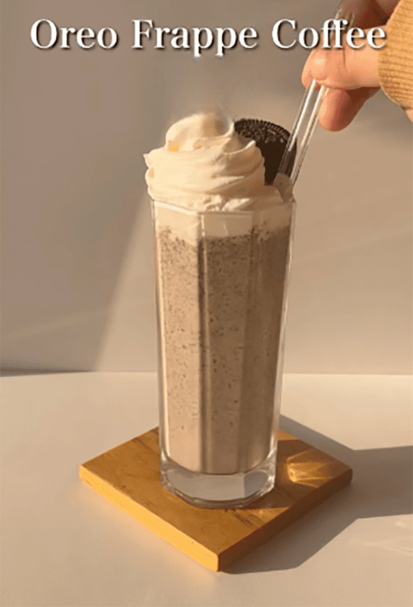 Oreo Frappe con Thermomix