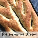 Pan Fougasse con Thermomix