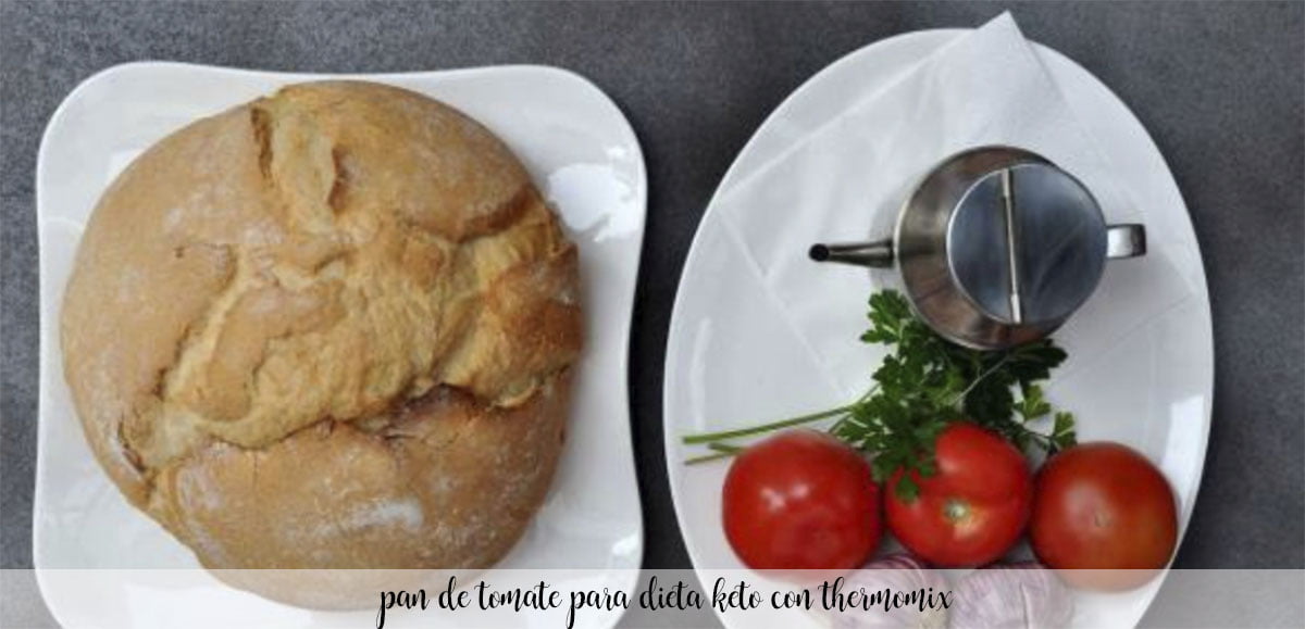 Pan de Tomate Keto con Thermomix