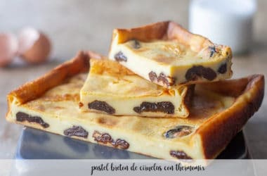 pastel breton de ciruelas con thermomix