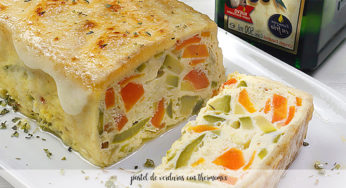 pastel de verduras con thermomix