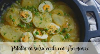 Patatas en salsa verde con thermomix