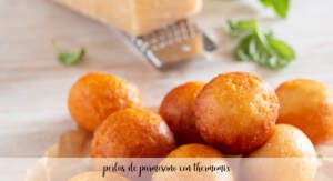 perlas de parmesano con thermomix