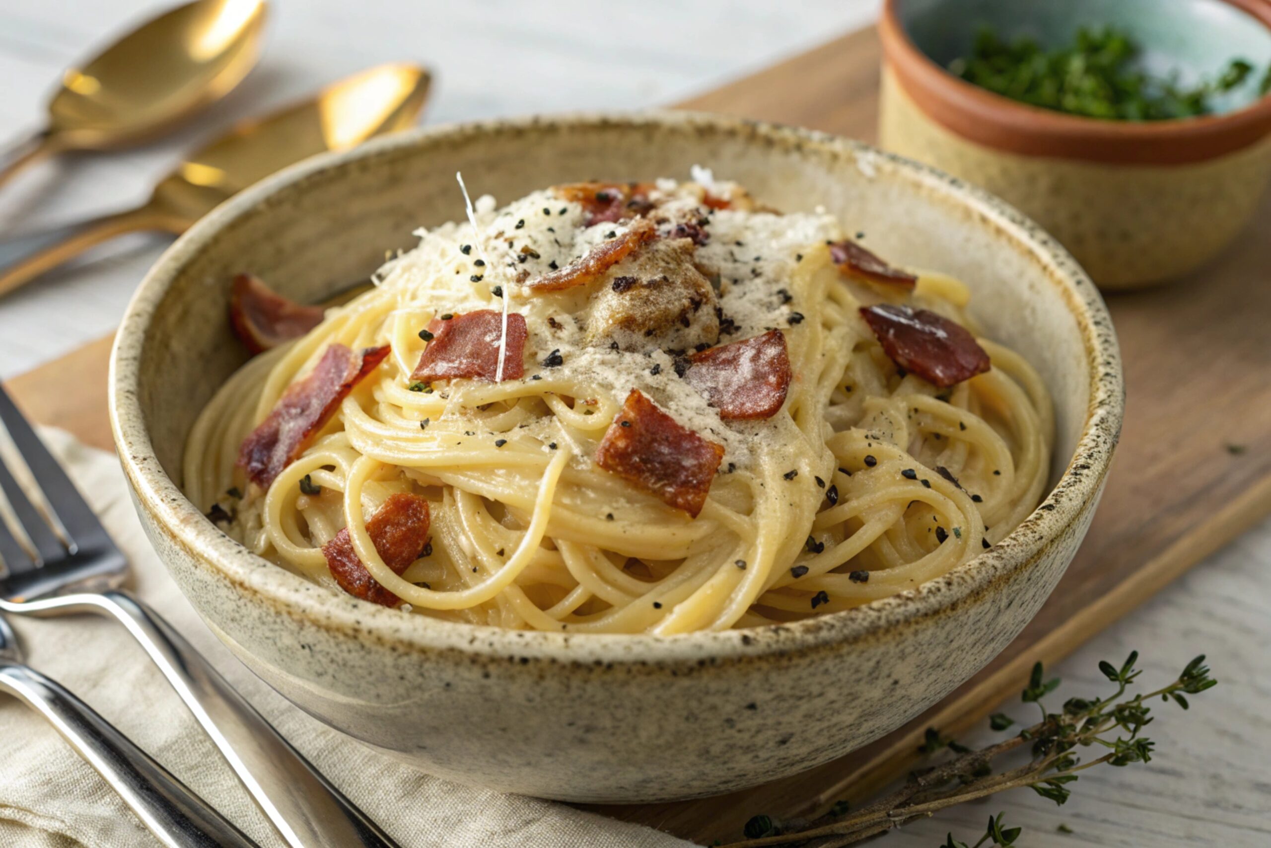 salsa carbonara con thermomix