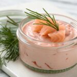 Paté de salmón ahumado cremoso con thermomix