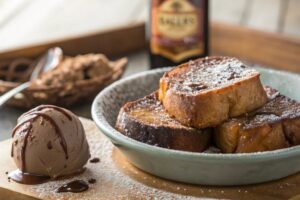 Torrijas de Baileys con freidora de aire