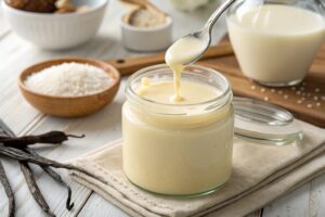 Leche condensada casera con Thermomix