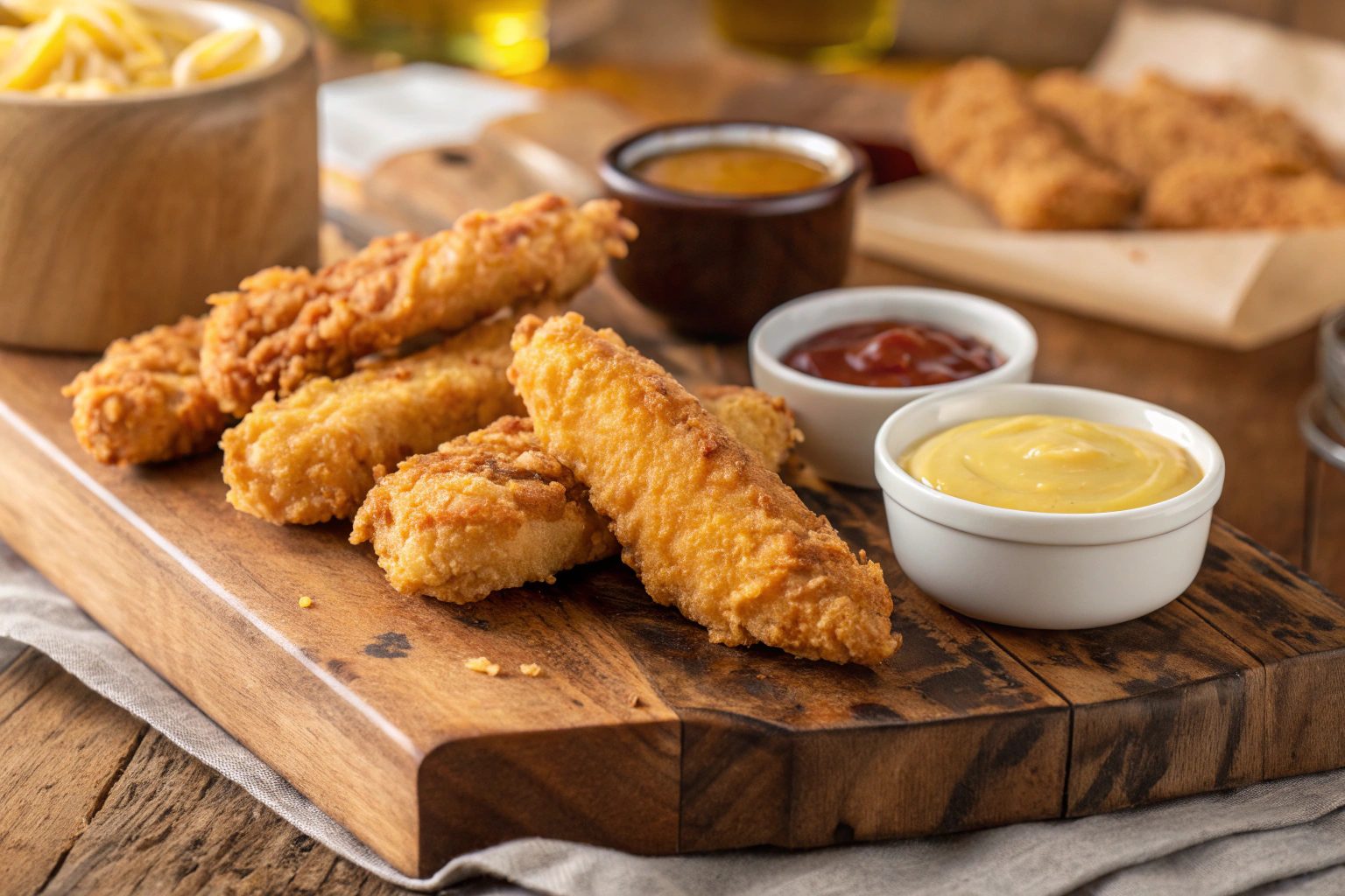 Lágrimas de pollo o fingers con freidora de aire - airfryer