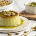 Flan de Pistachos en Freidora de aire - Airfryer