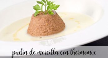 Pudin de morcilla con thermomix