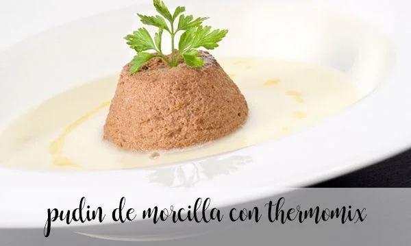 Pudin de morcilla con thermomix