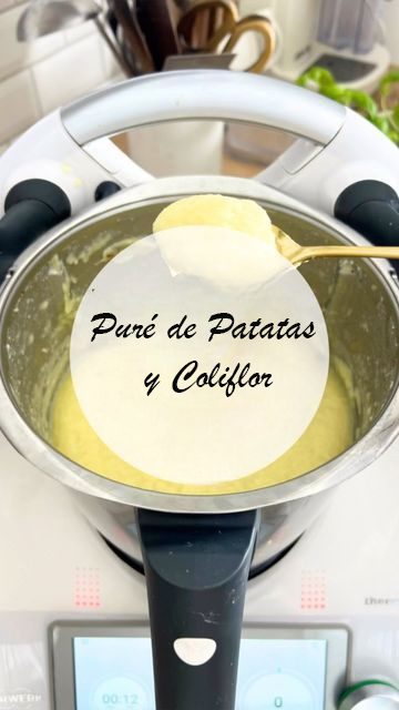 Puré de Patatas y Coliflor con thermomix. la version ligera