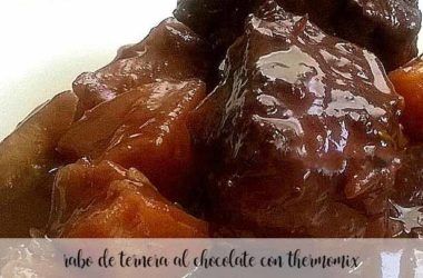 Rabo de ternera en salsa de chocolate con Thermomix