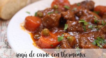 Ragú de carne con thermomix