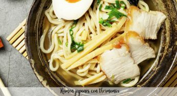 Ramen japonés con thermomix