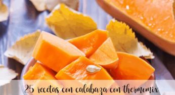 25 recetas de calabaza con thermomix