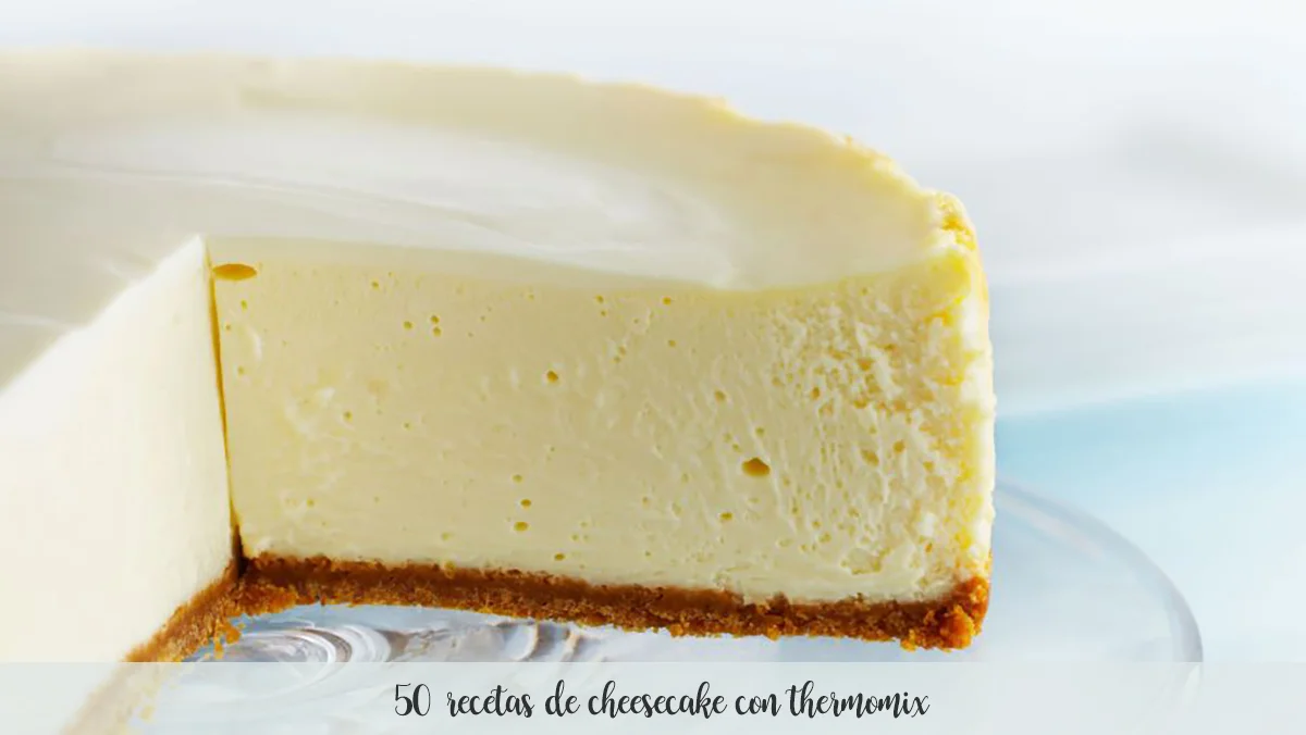 50 recetas de cheesecake con thermomix