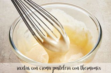 recetas con crema pastelera con thermomix