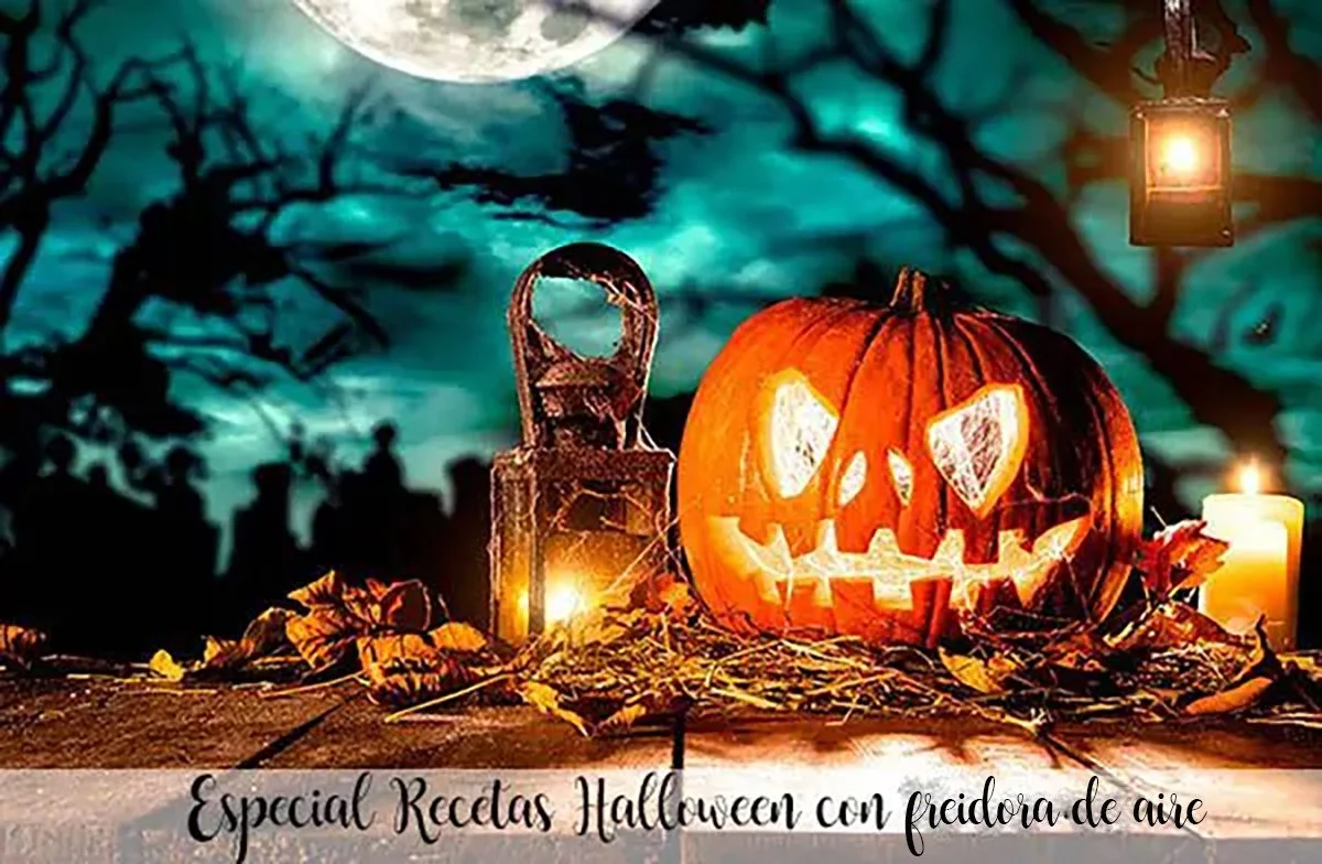 Recetas para Halloween con freidora de aire - air fryer