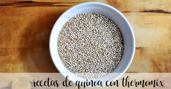 20 recetas de quinoa con thermomix
