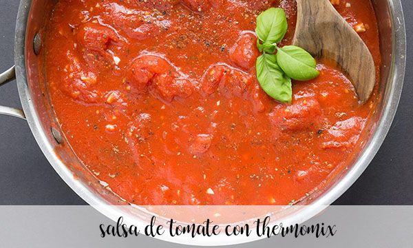 salsa de tomate con thermomix