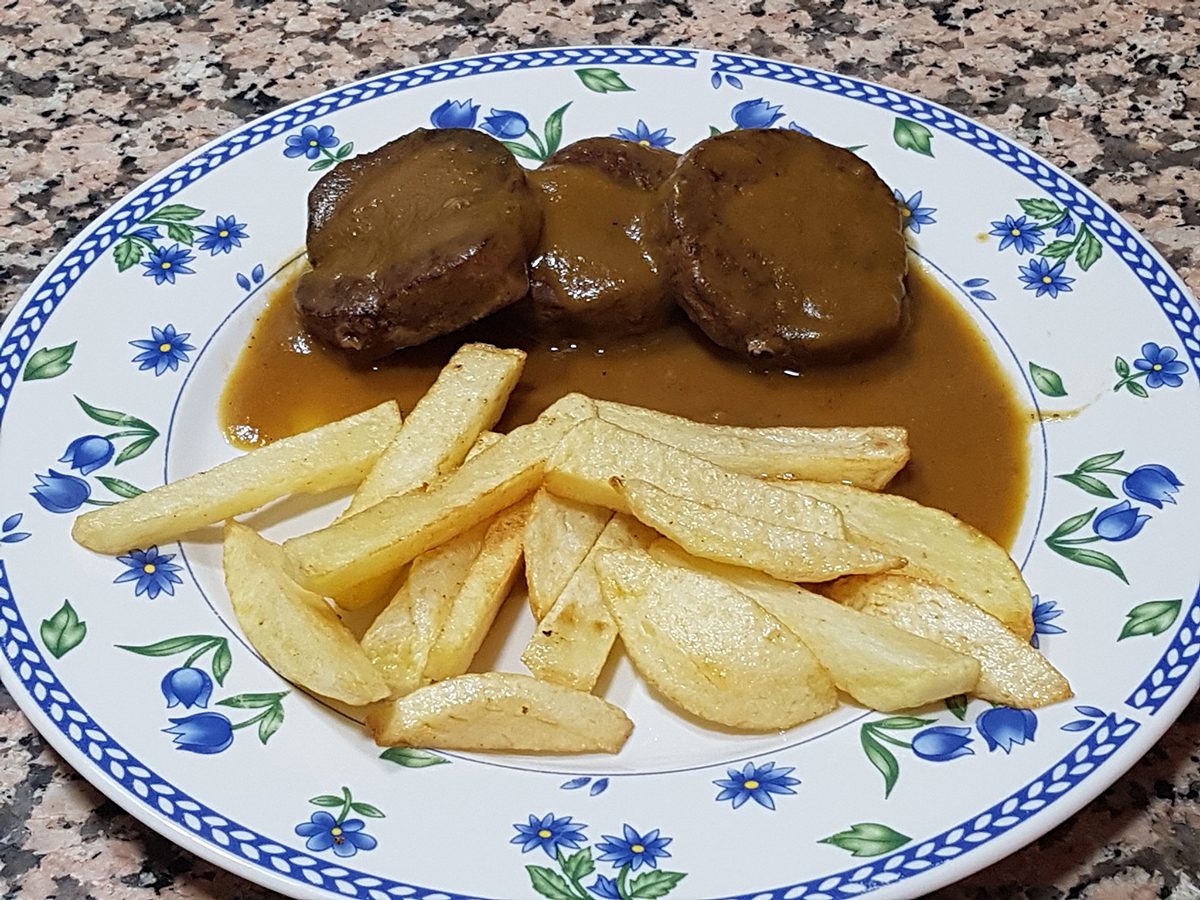 Solomillo de cerdo a la Riojana con thermomix