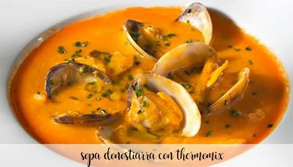 Sopa donostiarra con Thermomix