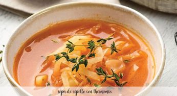 sopa de repollo con thermomix