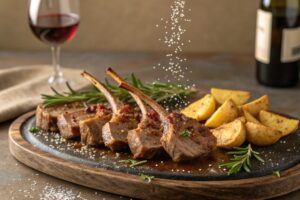 Chuletillas de cordero al romero en freidora de aire